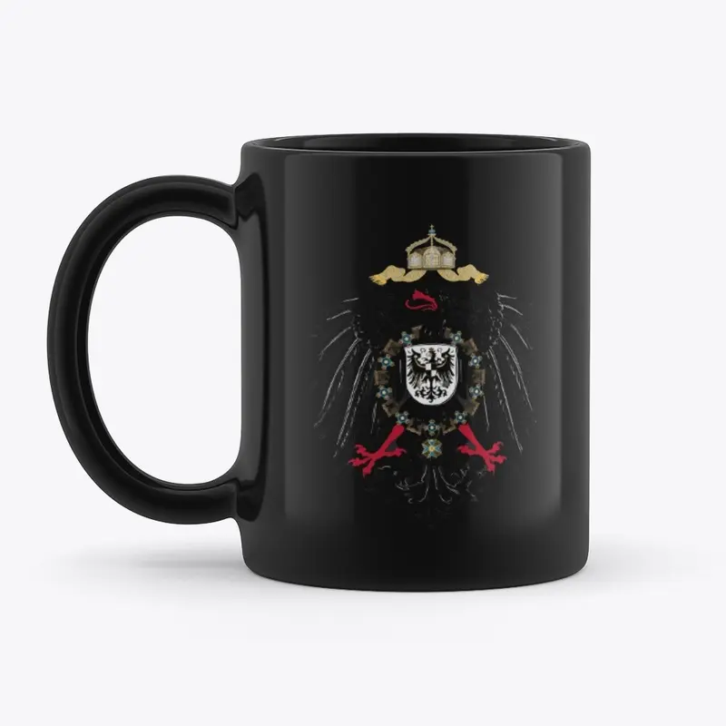 German Empire Eagle Coffee Mug