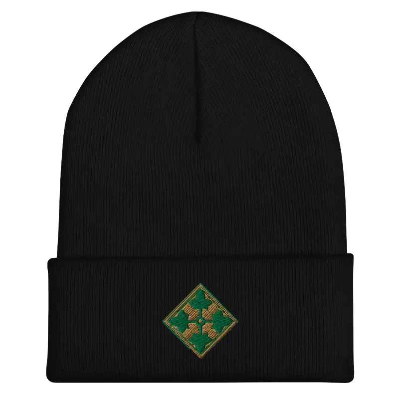 4th Infantry Division Beanie