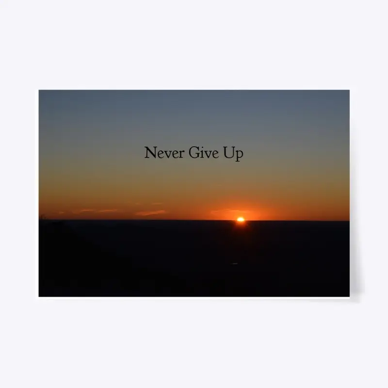 Inspirational Wall Art Sunset