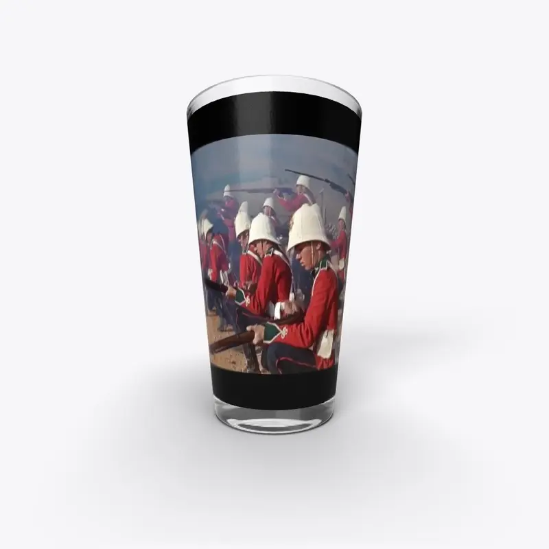 Zulu War Beer Glass