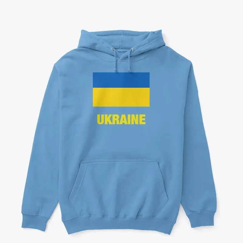 Ukraine Flag Hoodie